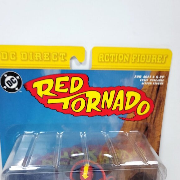 DC Direct 2001 Red Tornado Action Figure Fully Poseable Justice League NEW - Picture 3 of 6